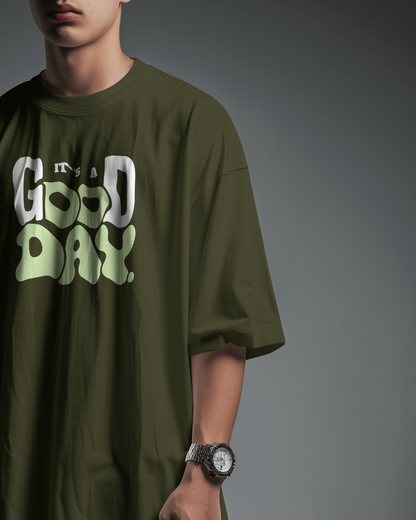 Blexee Men’s Good Day Oversized T-Shirt